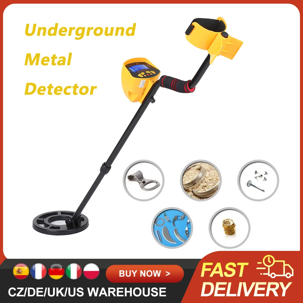 Metal Detector MD3010II Underground Metal Detector Gold Digger Treasure Hunter Metal Finder Treasures Seeking Tool