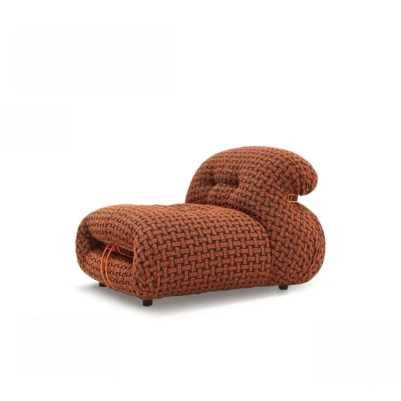 Italian minimalist sofa single chair, sofa chair, leisure chair
