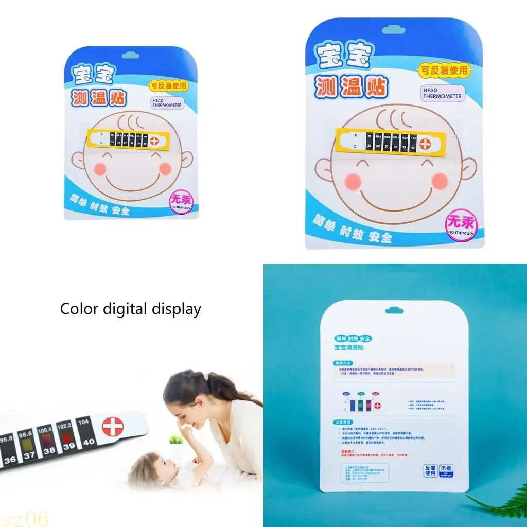 

Q2Q4 Forehead Thermometer Monitor Fever & Temperature for Infants Babies Toddlers
