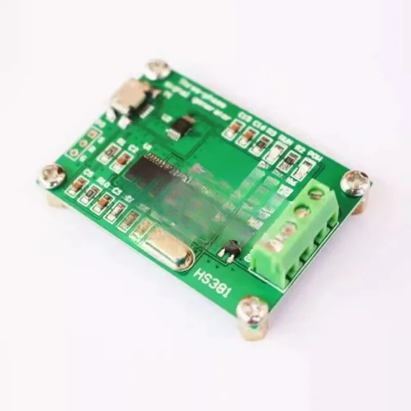 New version of USB three-phase sinusoidal signal generator, phase adjustable 0~ 360 degrees, frequency 0.1~ 2000Hz