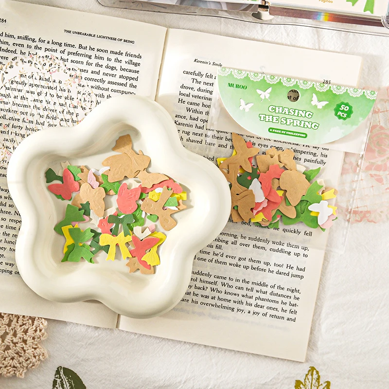 8 paczek/partia Seria \"Strona nie śpi\" retro papierowe karteczki do notatek