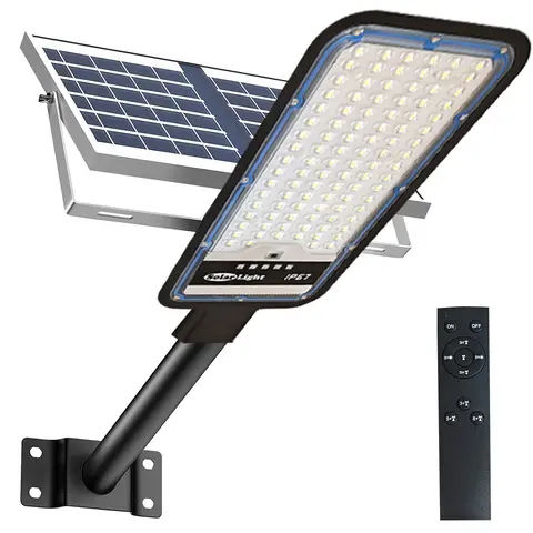Luz Solar de aluminio de 12000mah de alta potencia, farola Solar para exteriores, farola impermeable para garaje, jardín, terraza, lámpara de pared