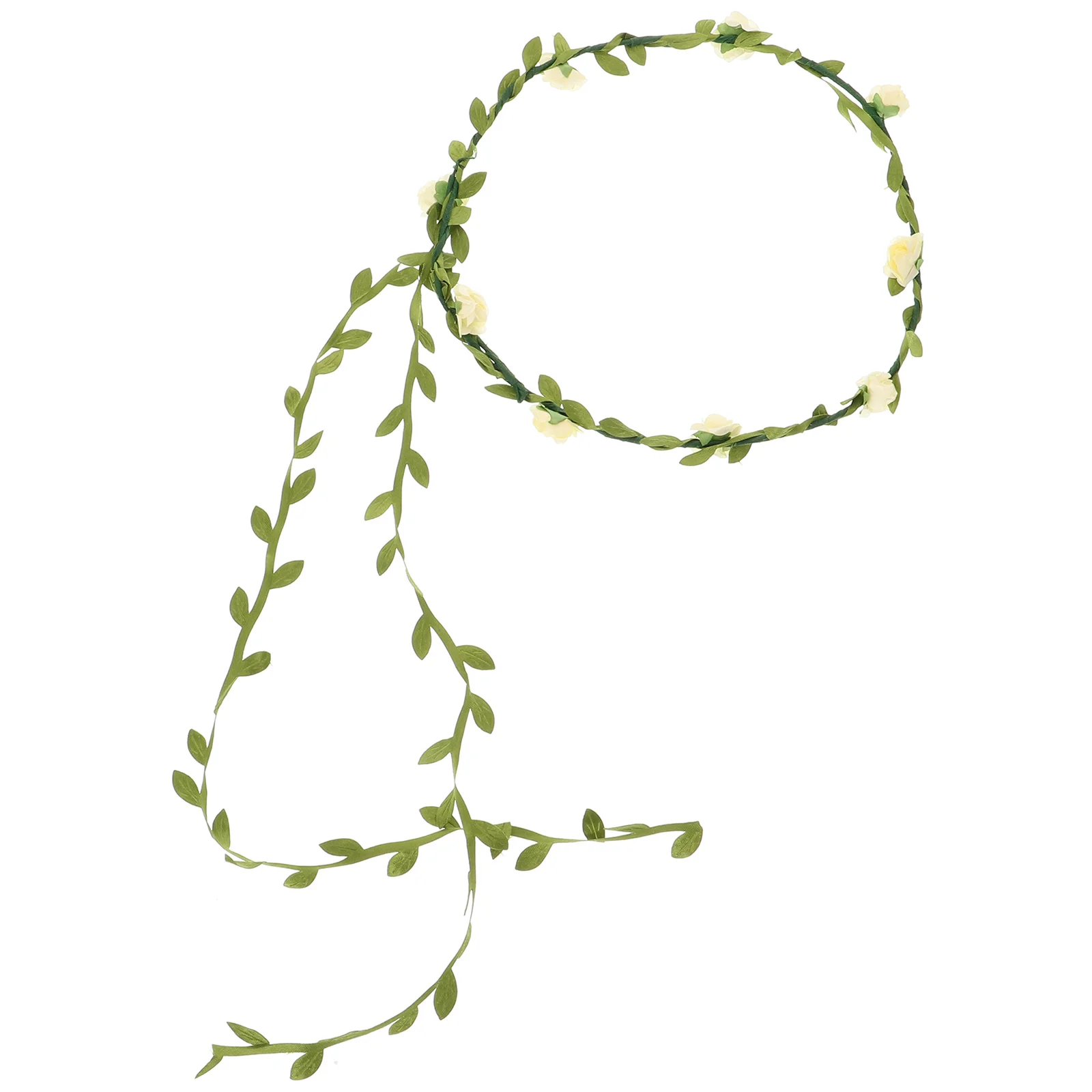 

Flower Wreath Headband Accessories Garland Photo Props Floral Crown Elegant Wedding Photography Tools
