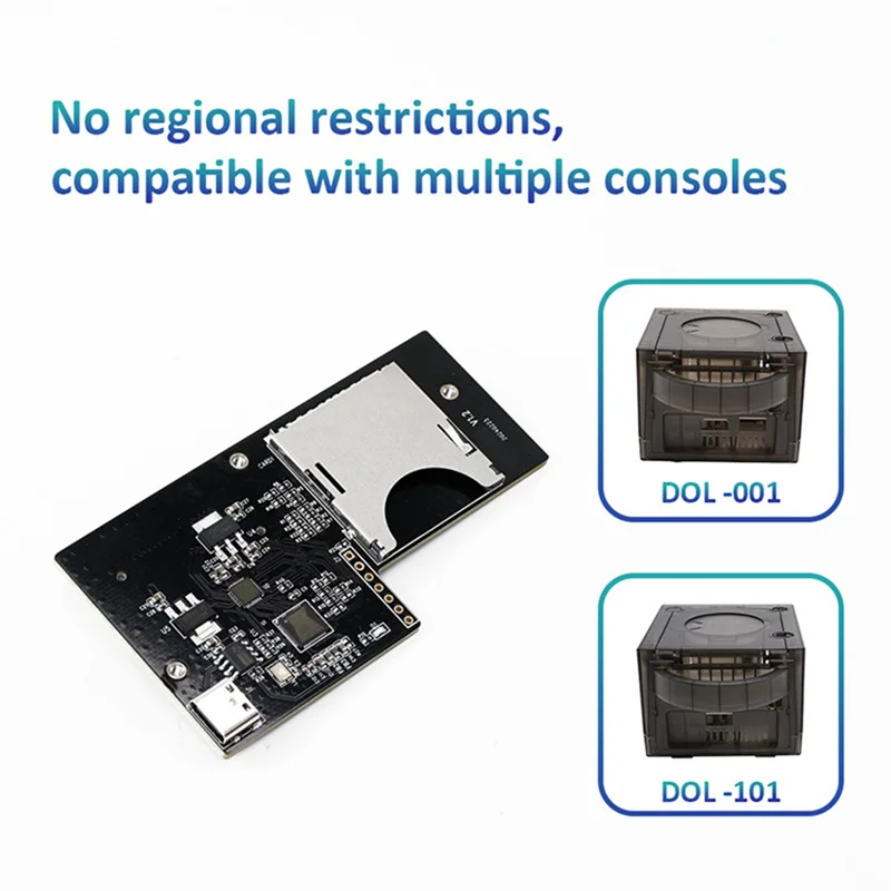 

Sensitive For CUBEODE V1.2 Optical Drive Emulator+3D Printer Mount Kits For NGC Optical Drive Emulator For NGC Gamecube Console