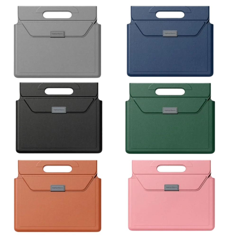 

New 13-14 Inch Laptop Sleeve Case Shockproof Waterproof Notebook Sleeve Bag Multifunctional with Stand Carrying Pouch Universal