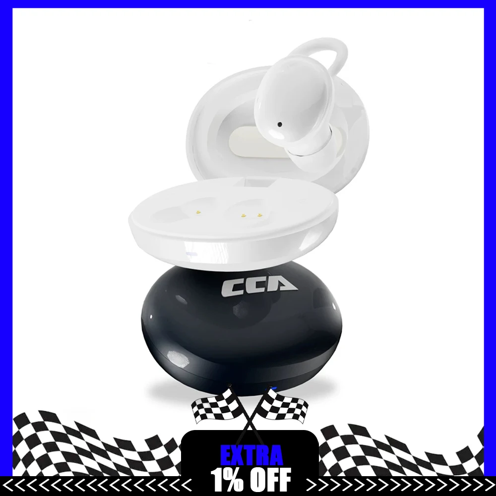 CCA Sleep Wired Headphones 6mm Wide Panoramic Sound Field Drive Unit Esports Headset Super Long Battery Life Of 20 Hours Gifts