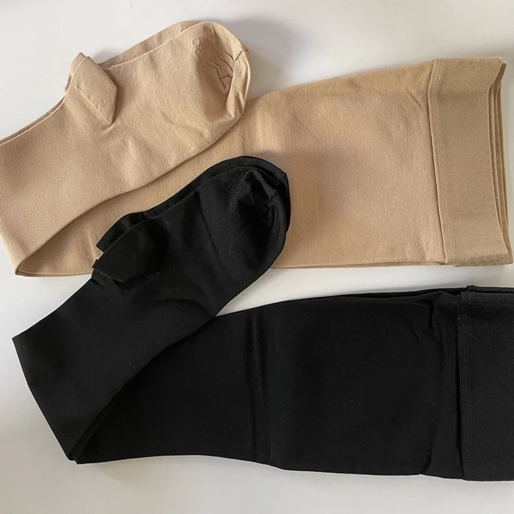 with Silicone Band Varicose Veins Compression Stockings 23-32MMHG Pressure Level 2 Graduated Pressure Stockings High Elastic