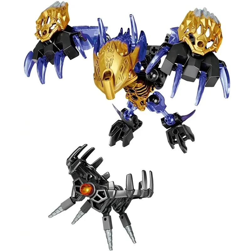 Warriors Actiefiguren Bionicle Bouwstenen Bricks 2in1 Lewa Tahu Onua Umarak de Destroyer Speelgoed Jongen Kid Kinderen Geschenken - afbeelding 1
