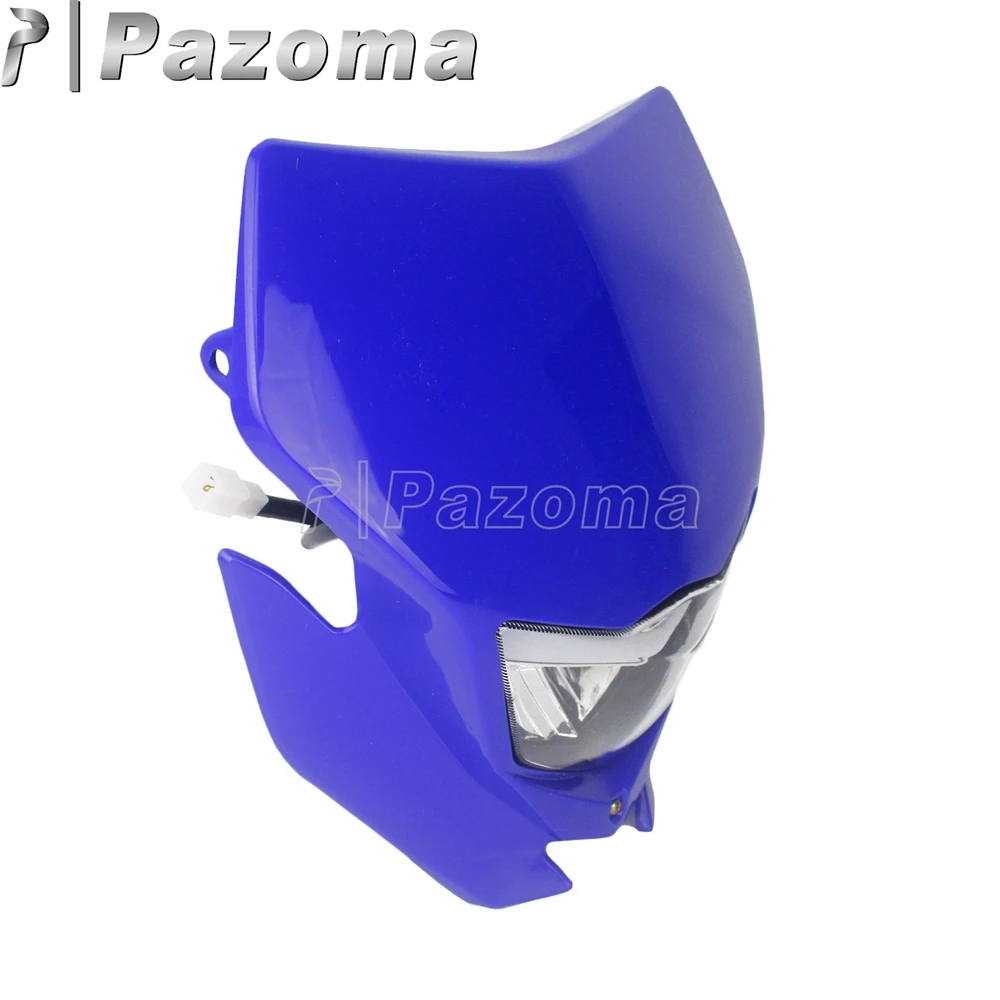 Faro delantero Universal para motocicleta, luz H4 para Yamaha WR250, WR450F, YZ250, YZ450F, todoterreno, Motocross, carenado