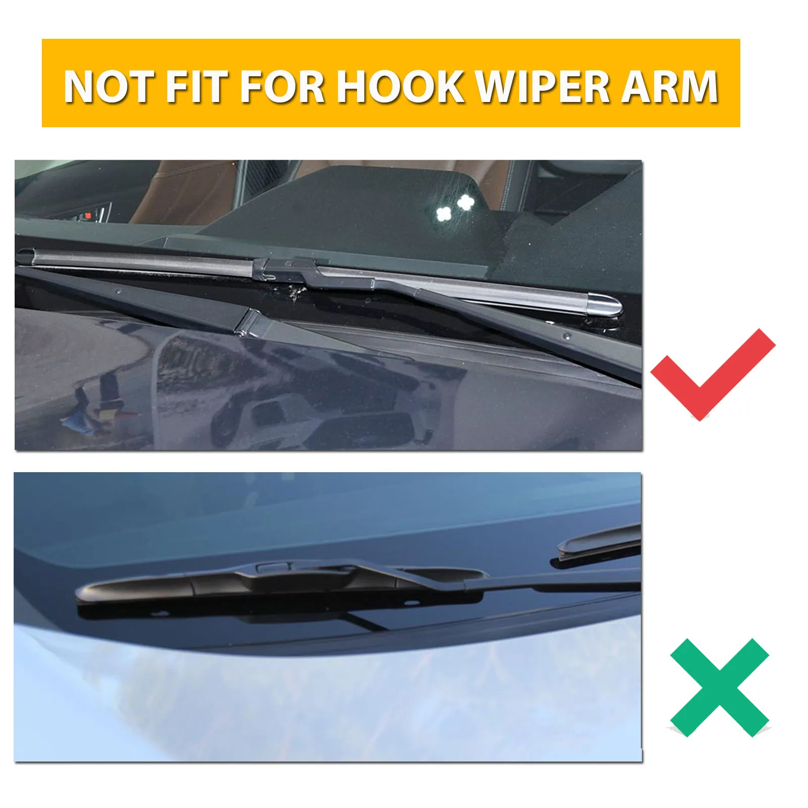 Erick's Wiper LHD Front Wiper Blades For Subaru Forester SK 2019 - 2023 Windshield Windscreen Window Car Rain Brushes 26"+16" view 3