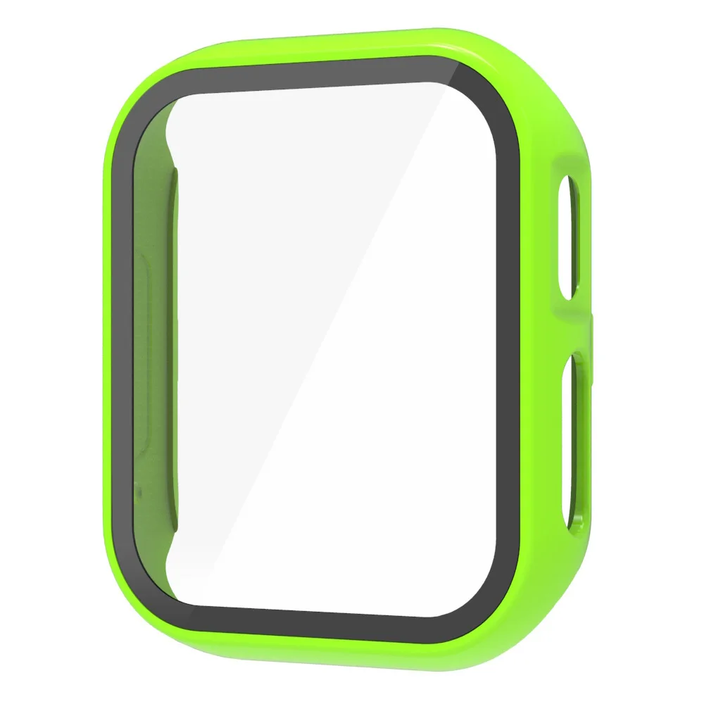 حافة صلبة قذيفة كامل الشاشة الزجاج حامي فيلم إطار الحال بالنسبة Xplora X6 لعب الطفل ساعة ذكية الغطاء الواقي الملحقات