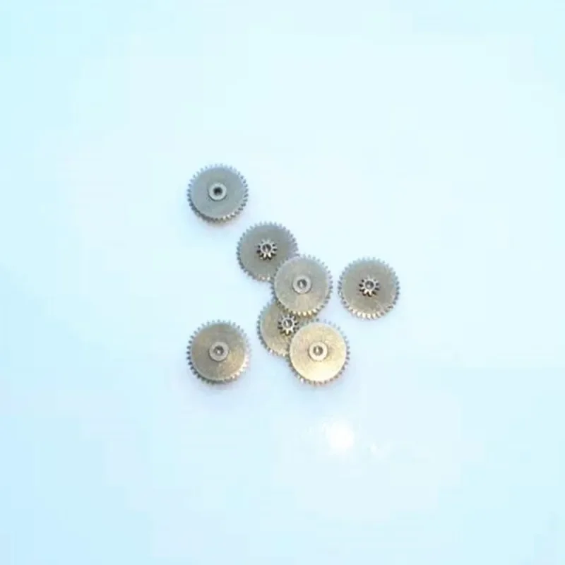 5pcs 0.5 Modulus Metal Gears Large Small Teeth 36/10 Teeth Outer Diameter 19/6mm Inner 2mm DIY Robot Model