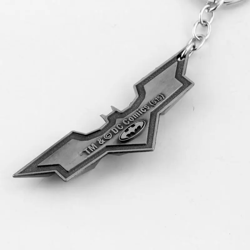 Bat Pendants Keychain Toy Superheroes Movie Jewelry Car Key Ring Bags Key Chains Gifts Souvenir