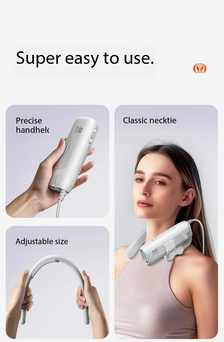 Home hands-free Neck-hanging hair dry Garden Pet Products Dog Supplies Dryers Popular pet halter high-speed hair dryer for dogs