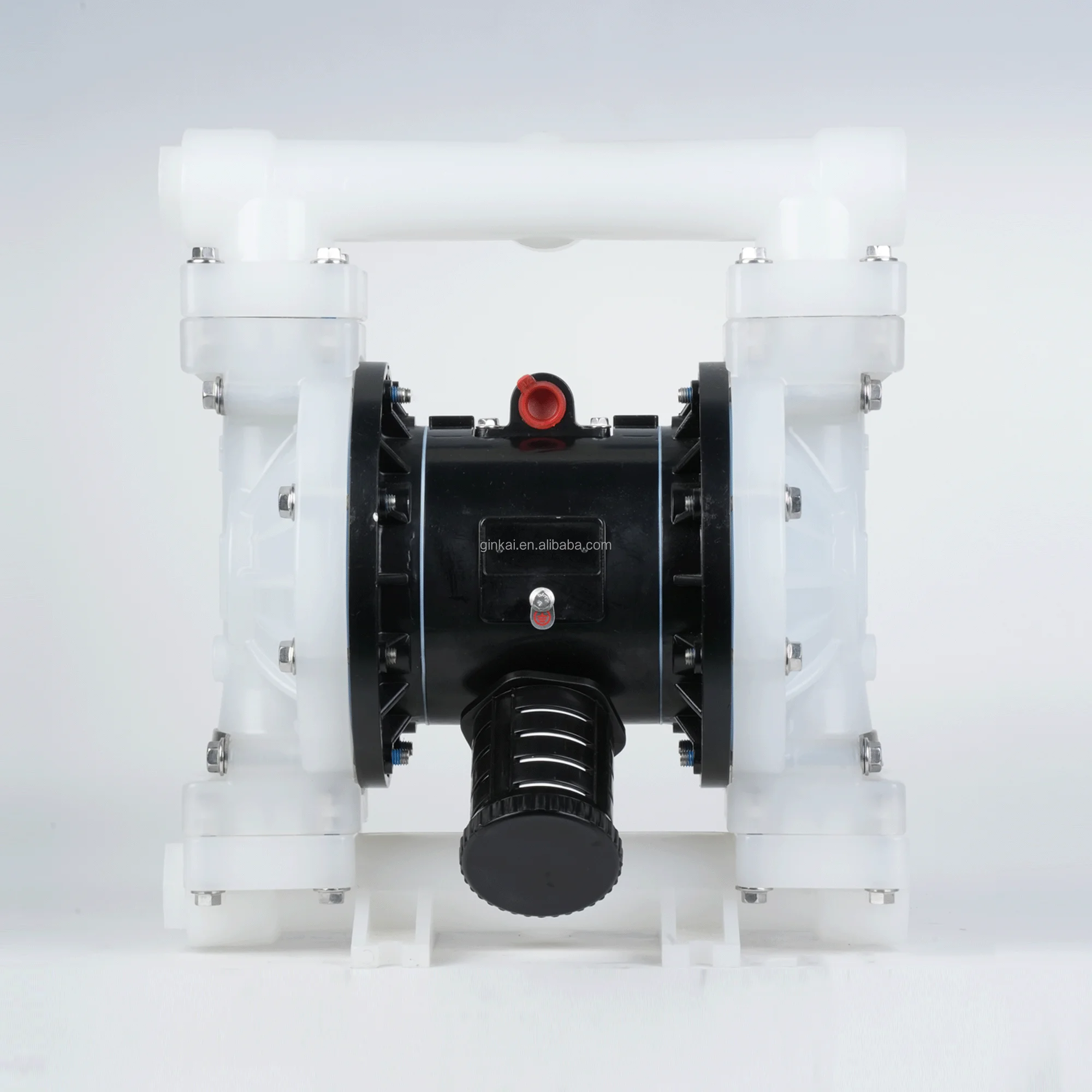 GK High Quality 1 Inch Wastewater Transfer AODD Pump Manufacturing Pump PP Body with Optional PTFE Diaphragm