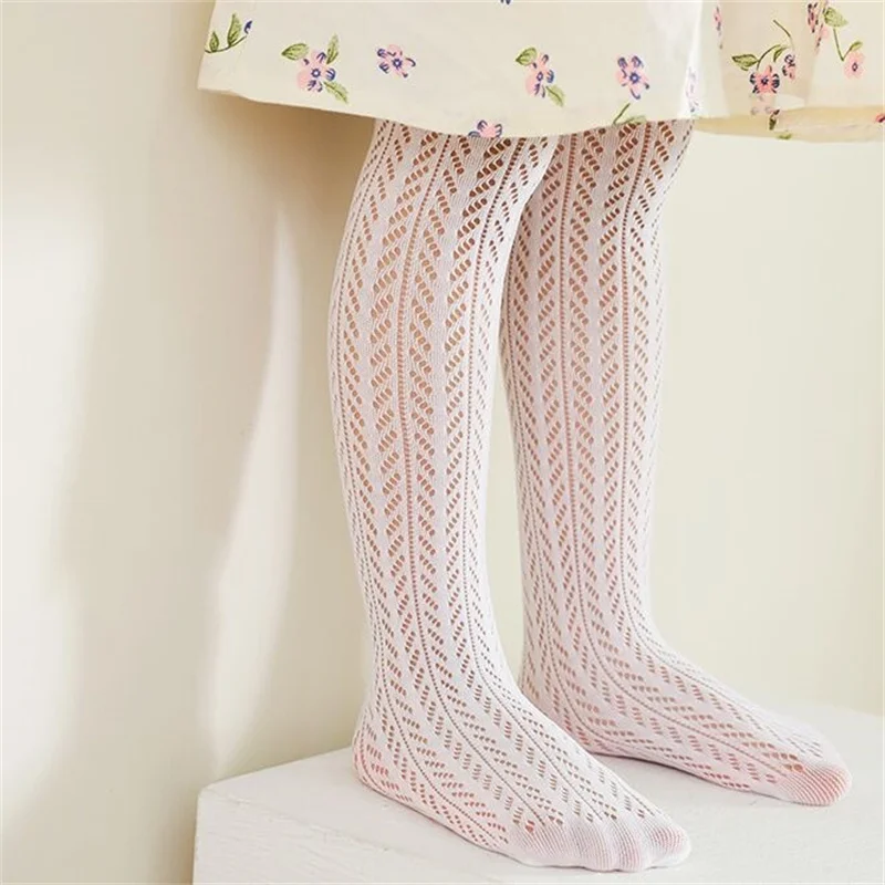 

Lawadka Children's Tights for Girls Summer Mesh Thin Kids Pantyhose Soft Skinny Baby Girl Tights Fashion Kids Stocking 2 to 10Y