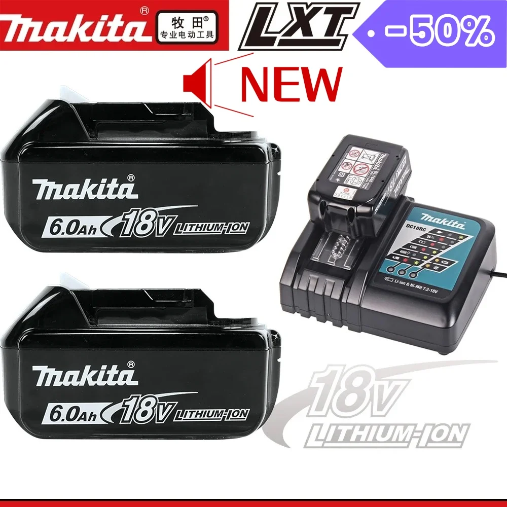 

NEW Original Makita 18V 6.0Ah 5Ah 3Ah Li-Ion Battery For Makita BL1830 BL1815 BL1860 BL1840 Replacement Power Tool Battery