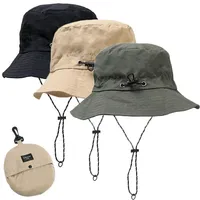 Waterproof Fisherman Hat Women Summer Anti-UV Protection Camping Hiking Mountaineering Cap Men's Panama Bucket Outdoor Caps
