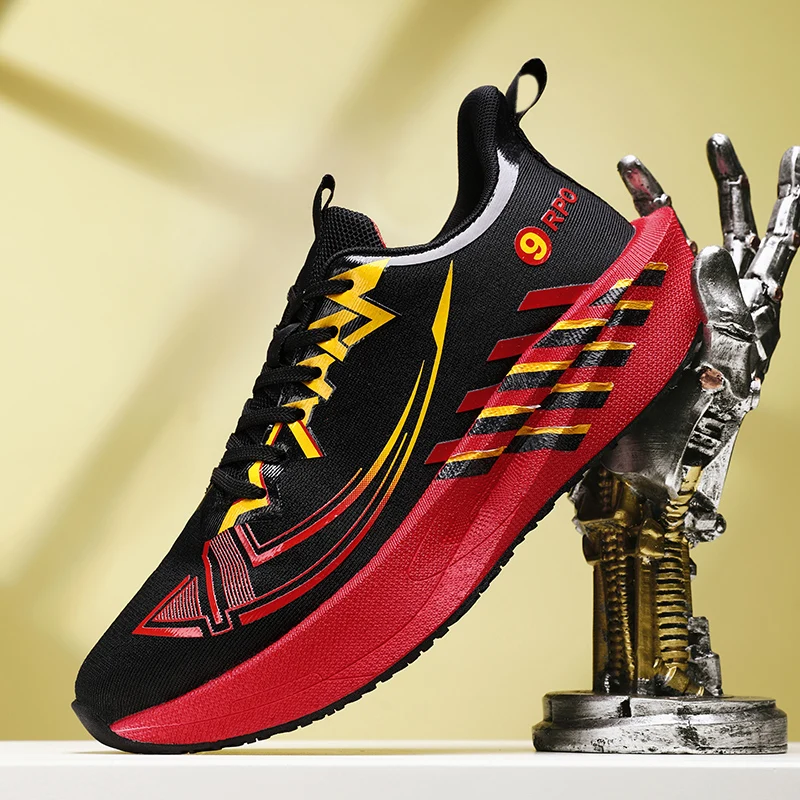 

Men's Running Shoes Sneakers Cushioning Couple Outdoor Non-Slip Breathable Trainer Jogging Race Mesh Luxury shoes Off-road Shoes