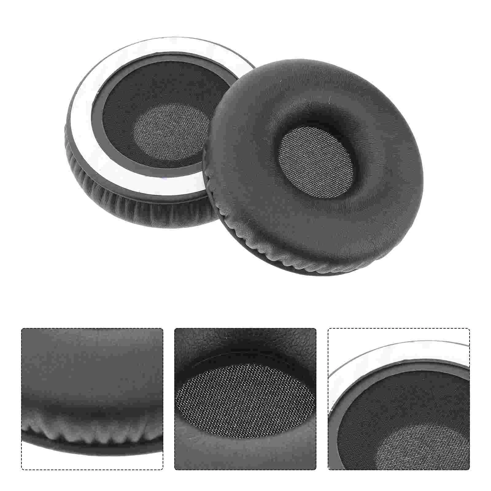 1 Pair Replacement Earpads Ear Cushions For MDR-XB650BT XB550AP XB450AP Headphones (Black) ear pads cushion