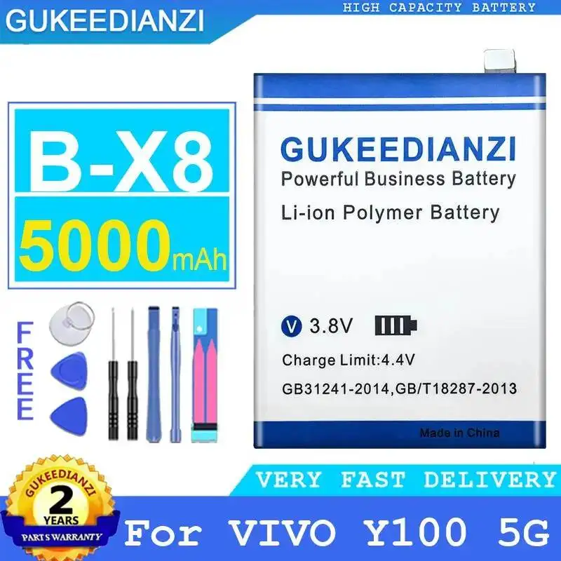 

Mobile Phone Battery High-Efficiency B-X8 5000Mah For Vivo Y100 5G High Compatibility