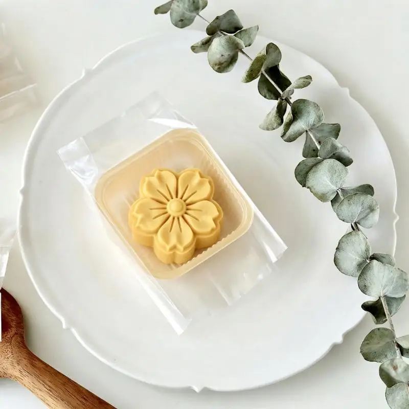 Hand Pressure Mooncakes Molds ABS Plastic Mould Unique Traditional Chinese Pastries Baking Mould Dessert Bakeware 55KF