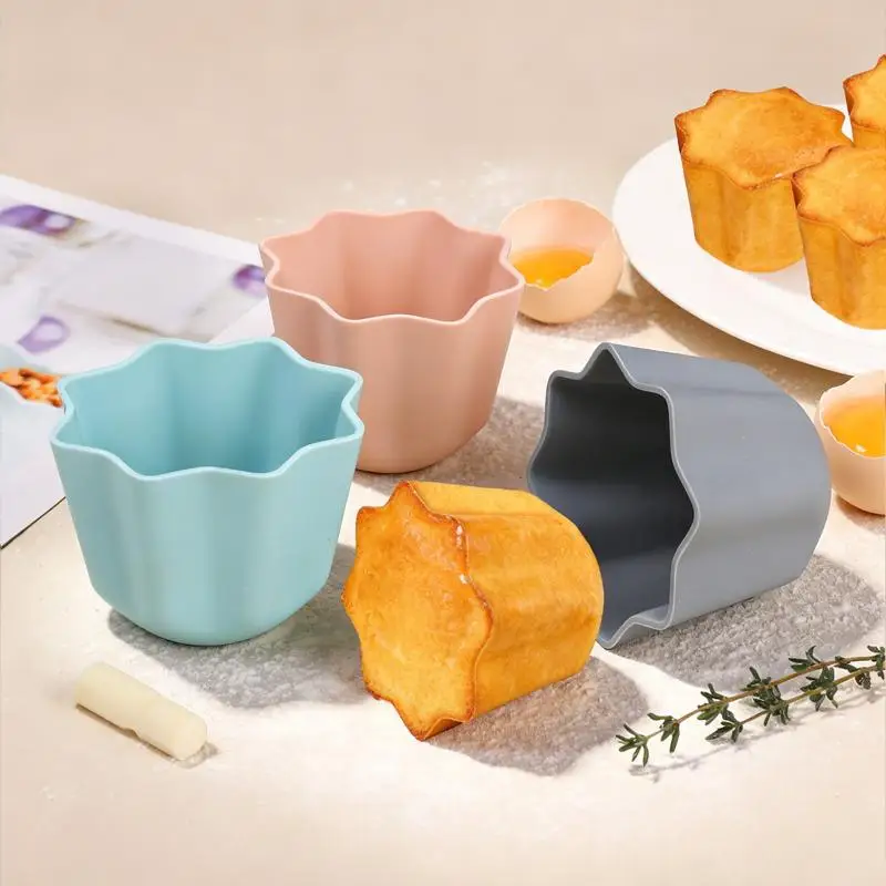 

Food-Grade Silicone Mold Octagonal Non-Stick Baking Tools For Mousse,Pudding, Pastry & Dessert Making