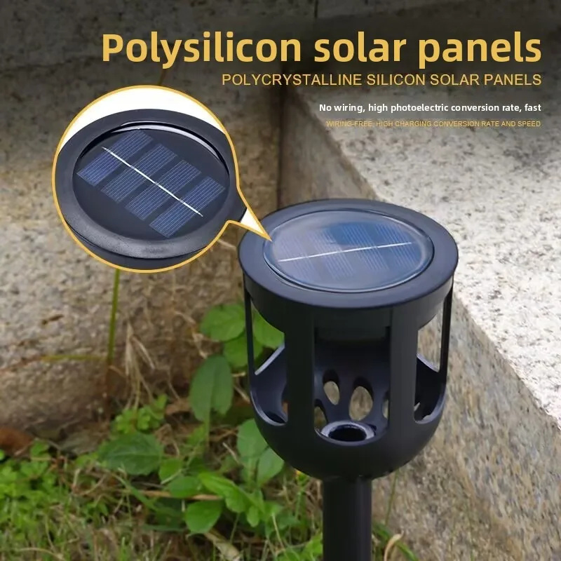 Солнечные светильники для декора сада: уличный водонепроницаемый пейзажный светильник, теневой светильник для газона с наземной вставкой