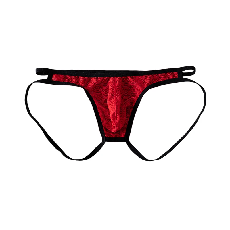 

Men Sexy Underwear Man Lace Thongs G Strings Jockstrap Men See Through Bikini Thongs Cuecas Tanga Hombre Slips Breathable Thong