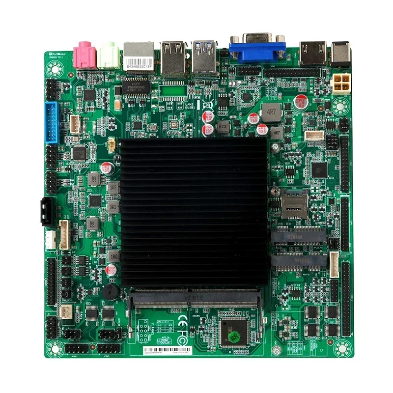 AvaCoreZeroone Fanless Gemini Lake Embedded ThinJ4105/N4000 Processor Mini-Itx Motherboard