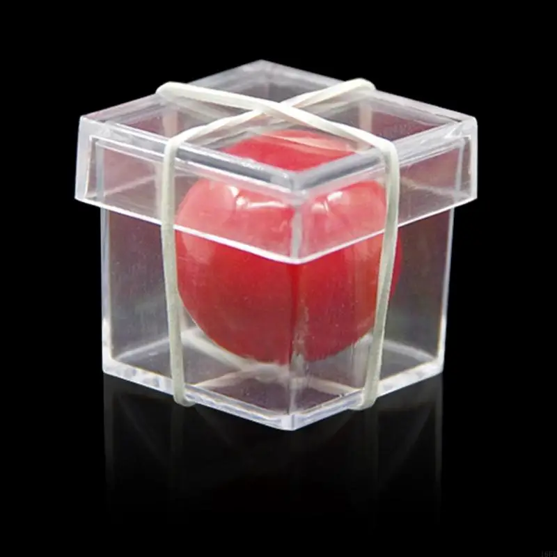 16FE Ball Through Box Props Illusion Device Street Gimmick Children Toy Close-up Worry Mistake