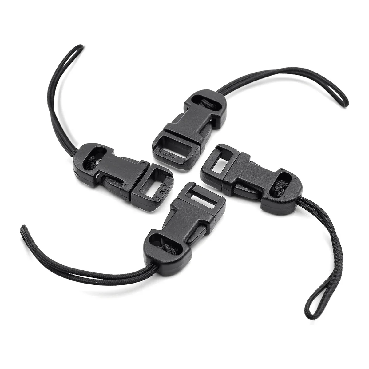 4 Pcs Quick Release Camera Strap QD Loops Connector Adapter Camera Quick Release Clip for Digital Cameras, Binoculars