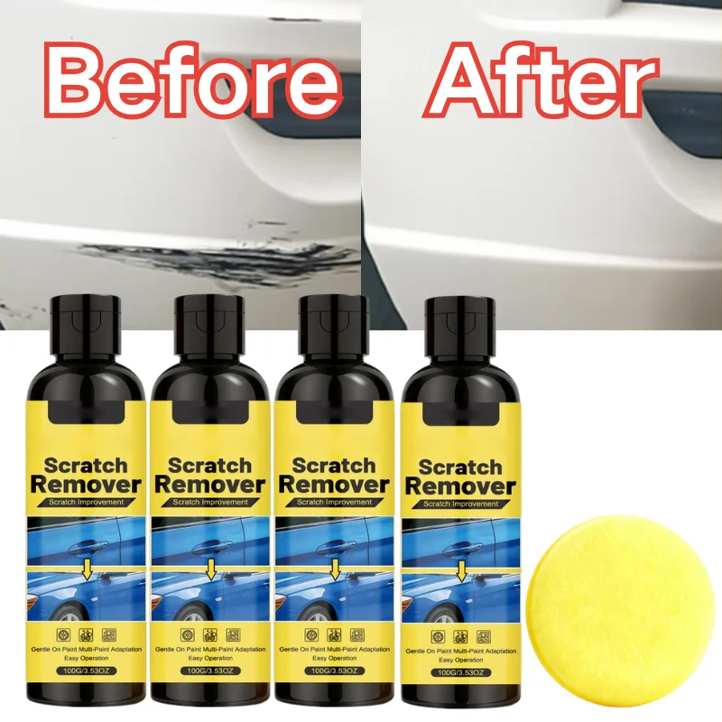 Car Scratch Repair Polishes Repair Kit For Daily Effective Maintenance Universal Car Body Scratch Stain Remover Car Gadgets