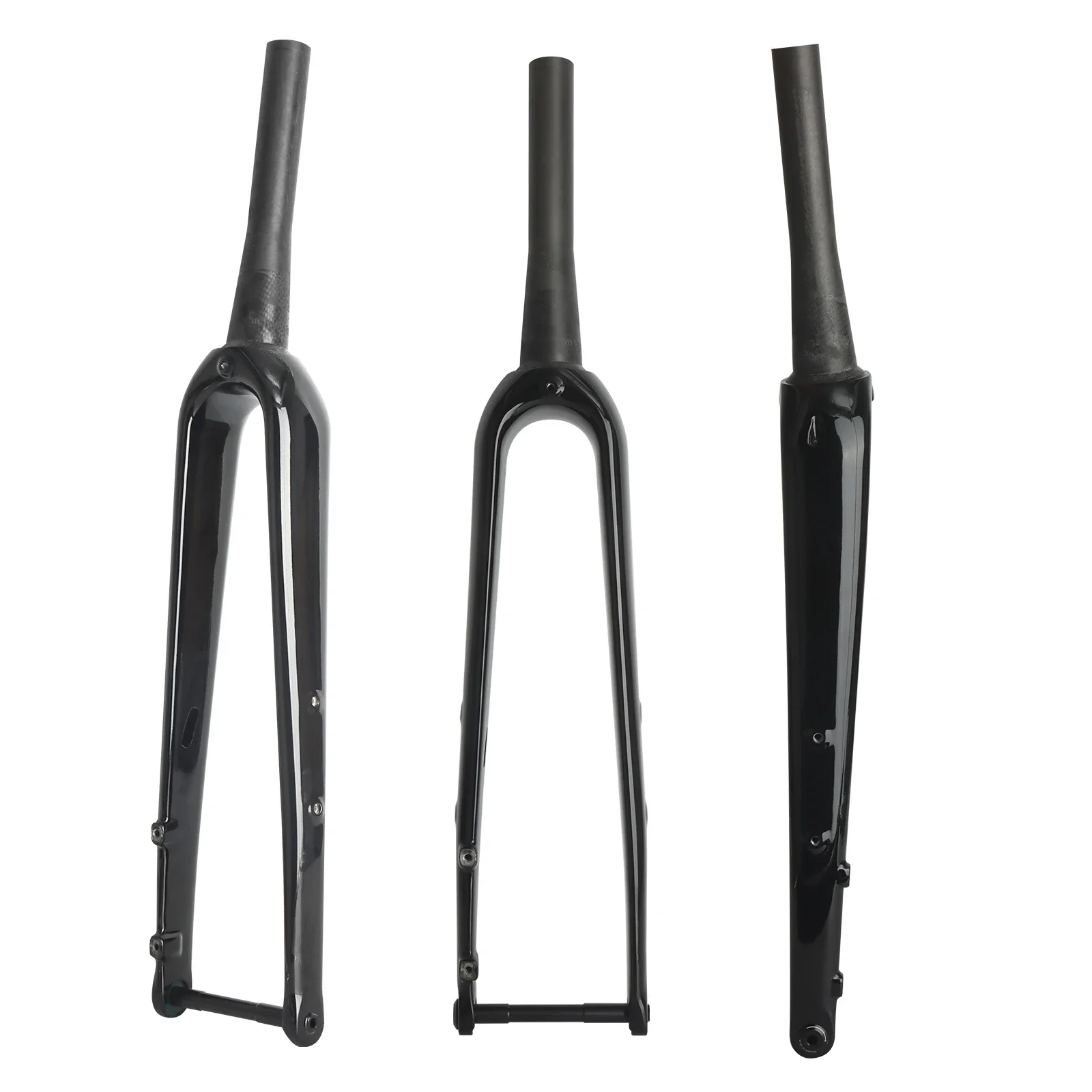 BOLANY 700C Full Carbon Rigid Fork Road Bike Shockless Fork Top Tube 28.6 or 39.8mm Hard Fork Bike Accessories