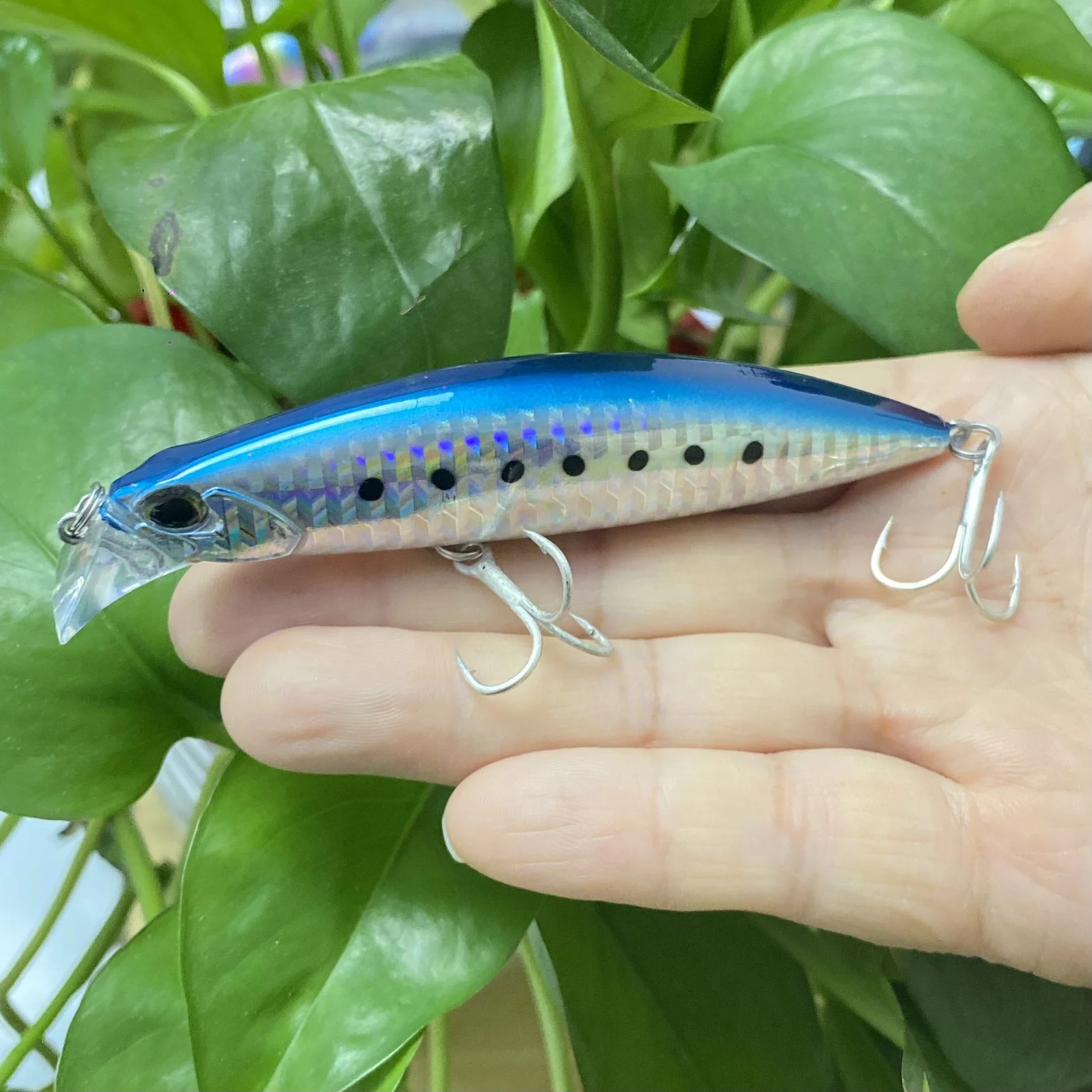 95mm 30g Sinking Minnow Long Casting Heavy Minnow Isca Pesca Seabass Trout Lure Jerkbait Wobblers Fishing Tackle 9030