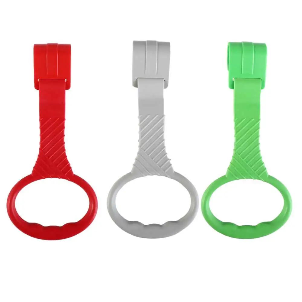 Apprendimento in piedi Pull Up Rings per Babys Training Tool Nursery Rings Baby Hand Pull Ring plastica colorata