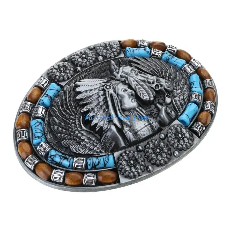 HX6F الحصان الفني أبازيم حزام أنماط الموضة حزام أبازيم وسيم حزام أبازيم موضة حزام الملحقات #3