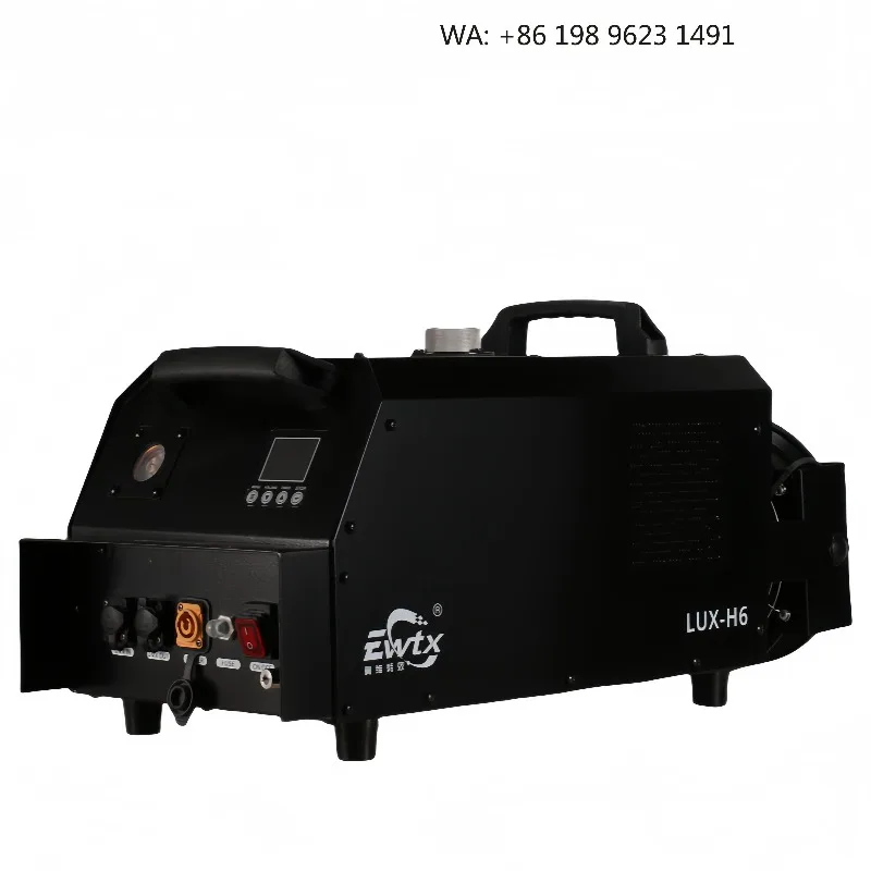 1600W DMX512 Remote Control Fog Smoke  Professional Stage Lighting Equipment for DJ Wedding Party Live FX Events