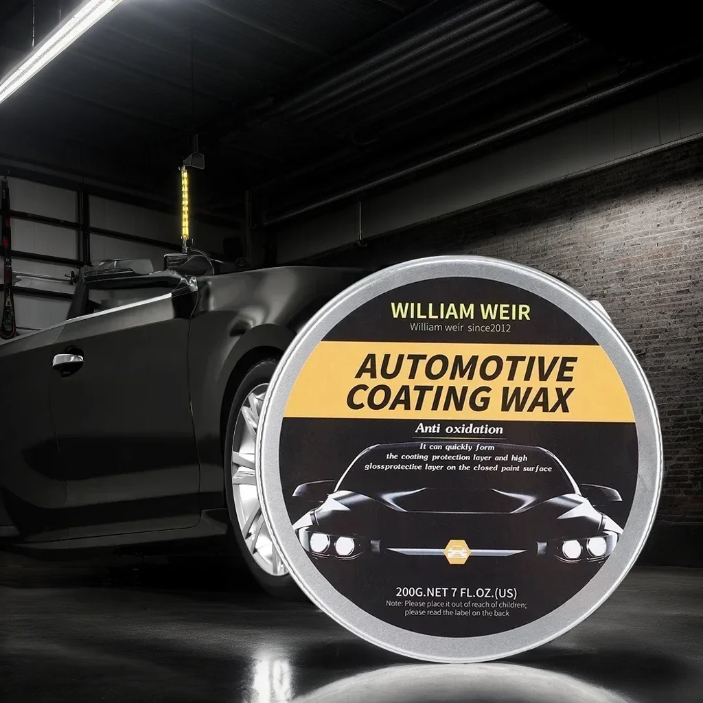 

Car & Motorcycle Wax – Carnauba Crystal Plating for Glossy Waterproof Paint Protection (Hard Coating)