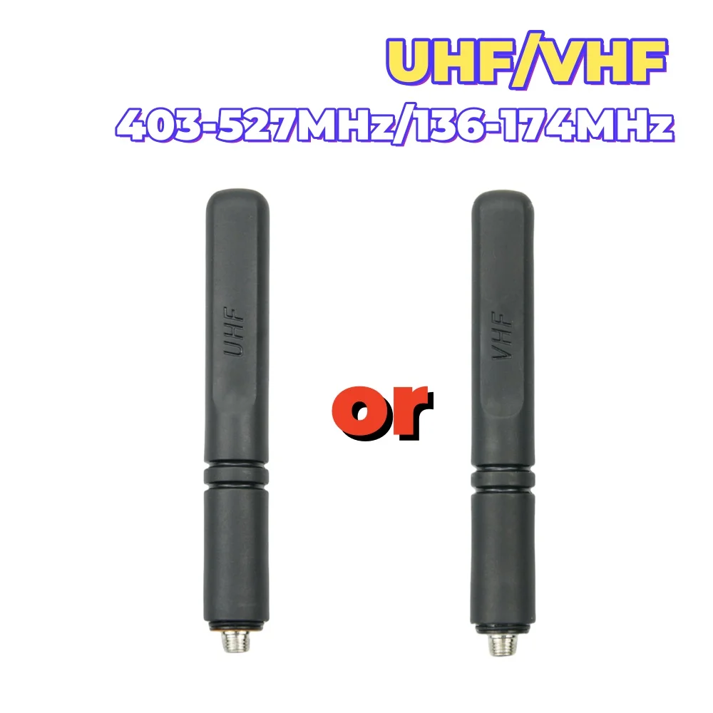 9cm Short Antenna UHF/VHF Antenna for Motorola Xir P8668 P6600 P6620 P8608 P8600  DGP8550 DGP5050 GP328D Digital Walkie-talkie