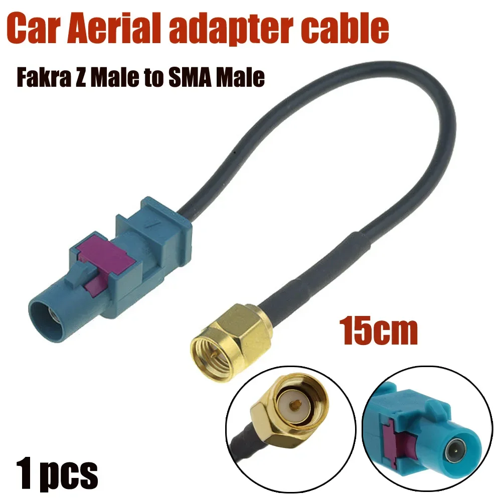 Antenna Adapter Cable Z Male To SMA Male RG174 For GSM GPS DAB TV Antenna For Cars Male Plug To SMA Male Plug Cable