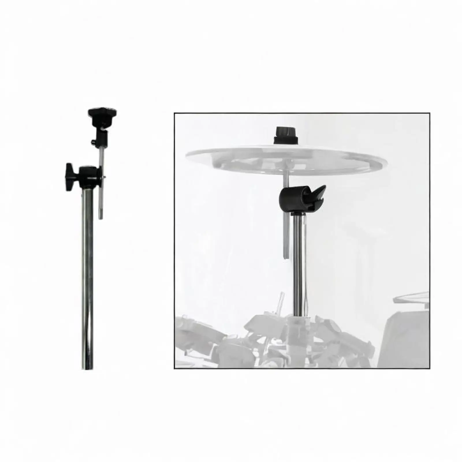 

Drum Cymbal Mount Holder Drum Set Part Professional Accessories Mounting Arm