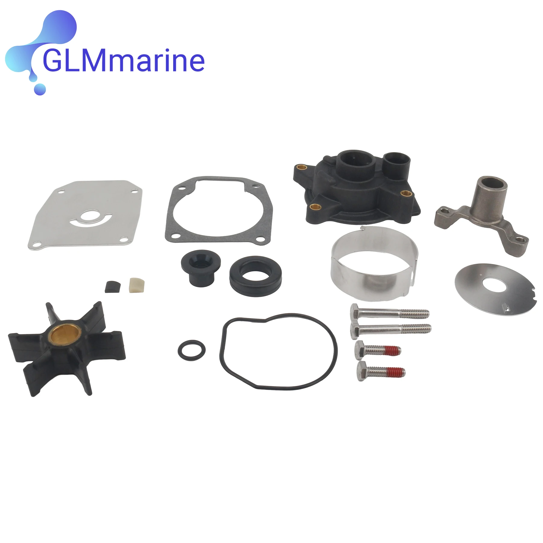 439077 Water Pump Impeller Repair Kit For Evinrude Johnson 9.9 35 40 45 48  50 55 60 HP Outboard  Engines 396933 390770 18-3399