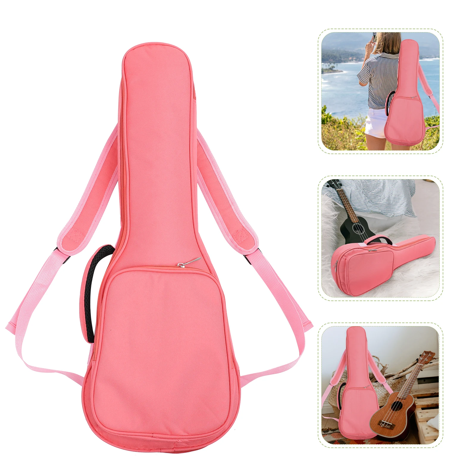 

Cotton Ukulele Bag Guitar Backpack Case Electric Gig Ukelele Concert Oxford Cloth Container Kids Soft