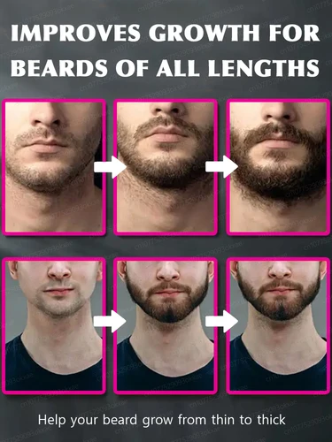 Imagen 2 del producto Esencia para el crecimiento de la barba. Ayuda a que la barba crezca rápidamente y es un producto imprescindible para los hombres maduros. Te hace lucir más varonil y es eficaz de forma permanente.