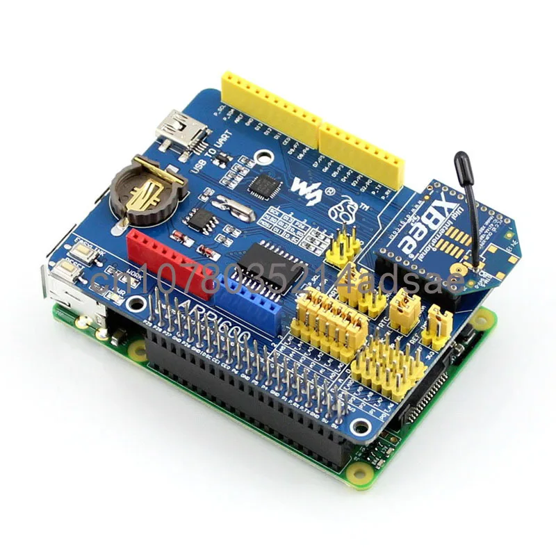 Raspberry PI 3B Expansion Board on-Board Sensor Interface with RTC Xbee Compatible with Arduino