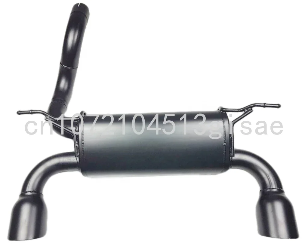 Aluminum Alloy Black Exhaust Pipe for Jeep Wrangler JL 18+