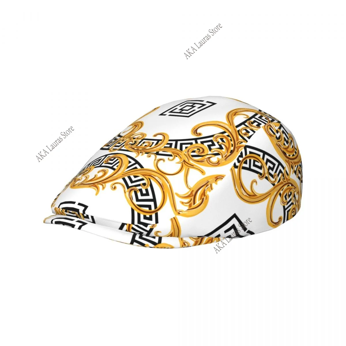 Spring and summers Golden Baroque Newsboy Caps Flat Peaked Cap Girl and Women Painter Beret Hats