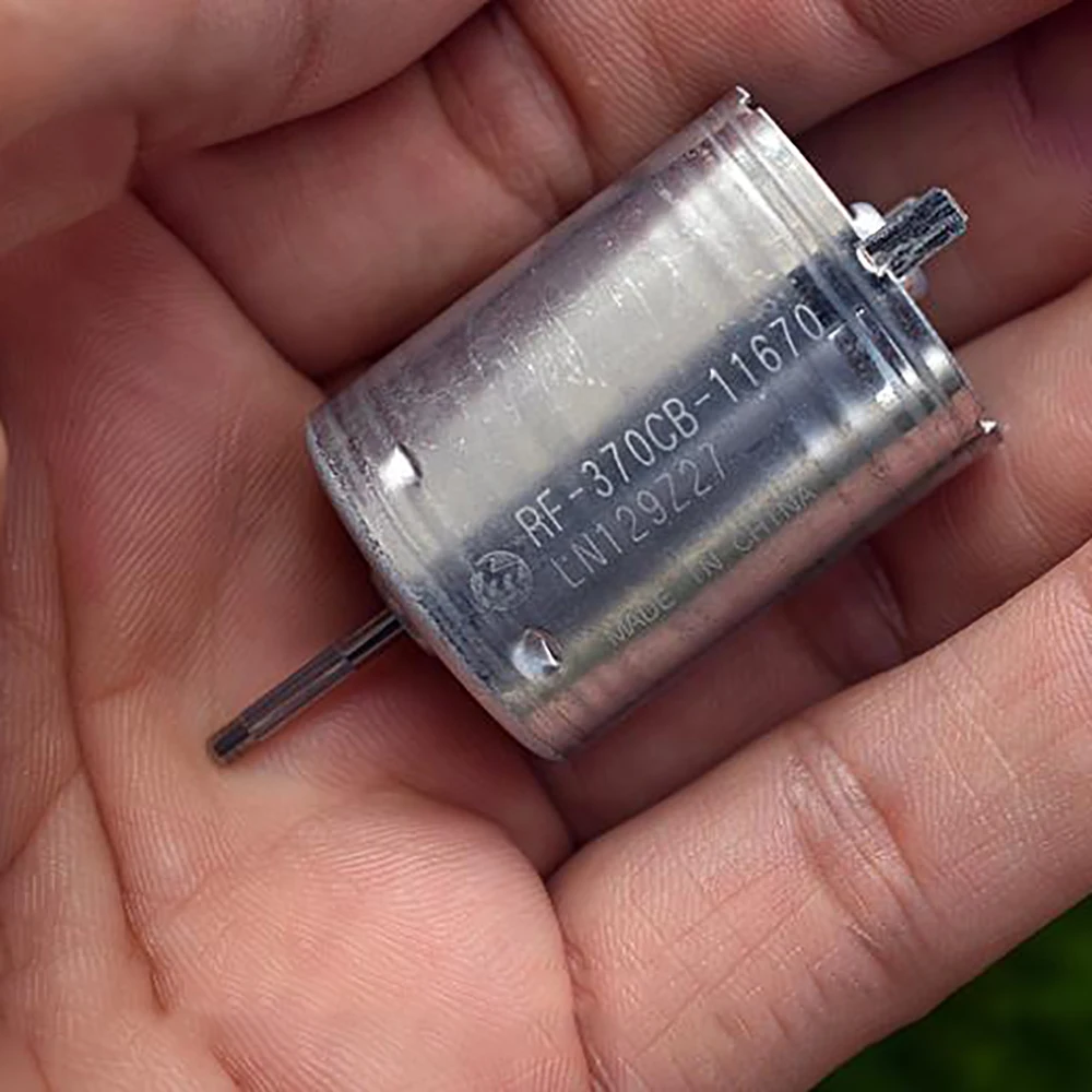 1Pcs Micro DC Motor RF-370CB-11670 DC 12V-24V 24mm 4500 RPM für Auto AV Ausrüstung