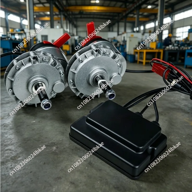 

for 12v/24v dc brushless motor, 200w with brake, 100-120 rpm low-speed speed control drive motor